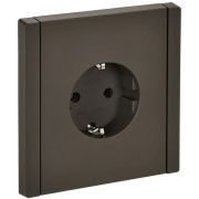 Розетка СП FORTE&PIANO FP315 16А с заземл. защ. шторки винт. крепл. сер. IEK FP-R14-16-K03