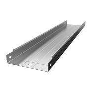 Лоток неперфорированный замковый оцинкованный ЛМЗ-200х50-0,7-3000