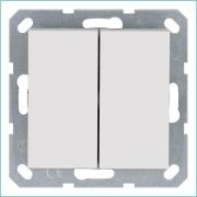 Переключатель перекрестный 1-кл. 10А IP20 механизм бел. глянцевый Jasmart G3013W