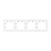 Рамка 4-м Эпика пластик бел. EKF UP1-FPW-04