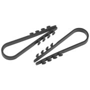 Дюбель-хомут 11-18мм для круглого кабеля NO-224-226 черн. (уп.100шт) Эра Б0066249