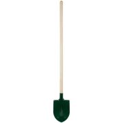 Лопата штыковая 190х350х1420мм ребра жесткости; деревянный черенок КУРС 77212