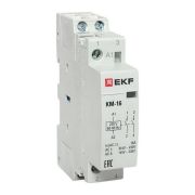 Контактор модульный КМ 16А 2NО (1 мод.) EKF km-1-16-20