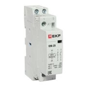 Контактор модульный КМ 20А 2NО (1 мод.) EKF km-1-20-20