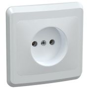 Розетка 1-м СП Вега РС10-2-ВБ 10А IP20 без заземл. без защ. шторок бел. GENERICA ERV10-K01-10-DM