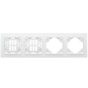 Рамка 4-м Минск горизонтальная бел. Basic EKF ERM-G-304-10