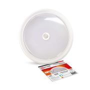 Светильник светодиодный СПБ-2Д-КРУГ 14Вт 4000К 1100лм 230В 210мм с датчиком бел. IN HOME 4690612020693