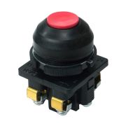 Выключатель кнопочный КЕ-081 У2 исп.2 1НО+1НЗ цилиндр 10А IP54 660В красн. Электротехник ET502359