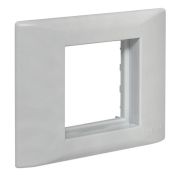 Рамка 1-м 2мод. + суппорт для парапетного кабельного канала C-Line EKF sup-2-105-50